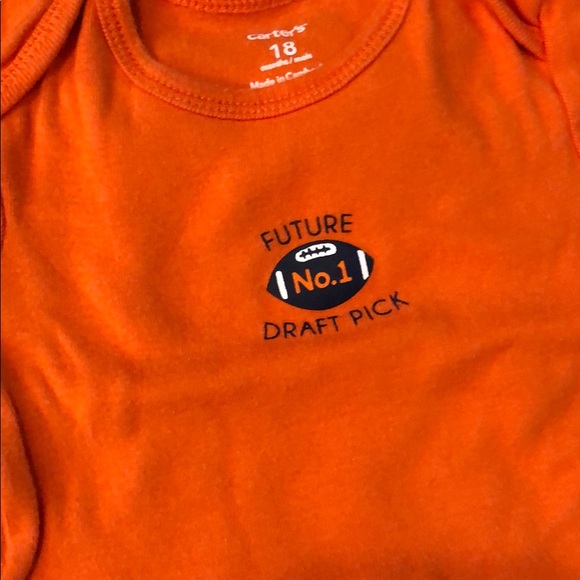 Carters ball sports themed onesies size 18 months - Picture 5 of 5